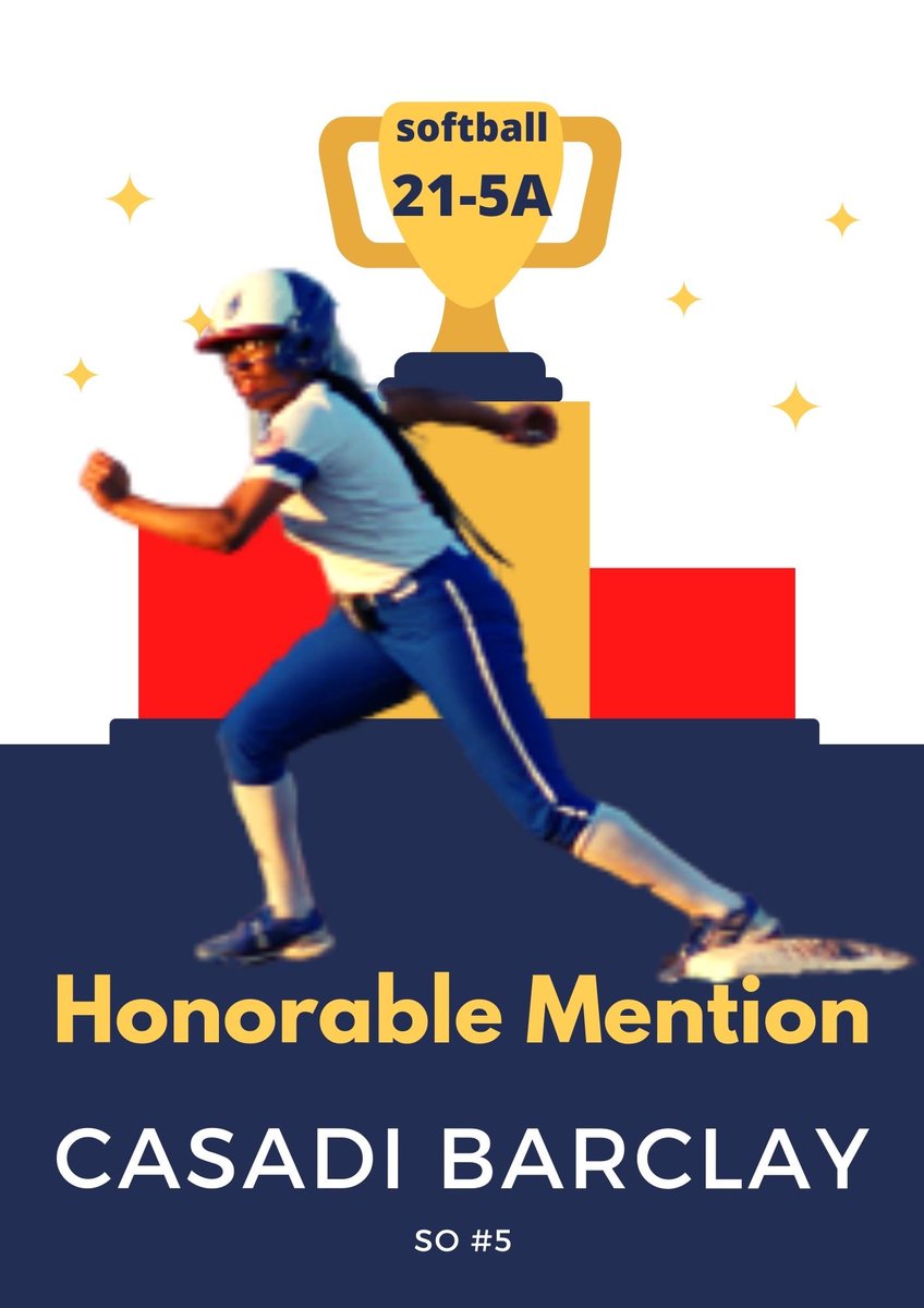 ALL DISTRICT HONORABLE MENTION
Casadi Barclay