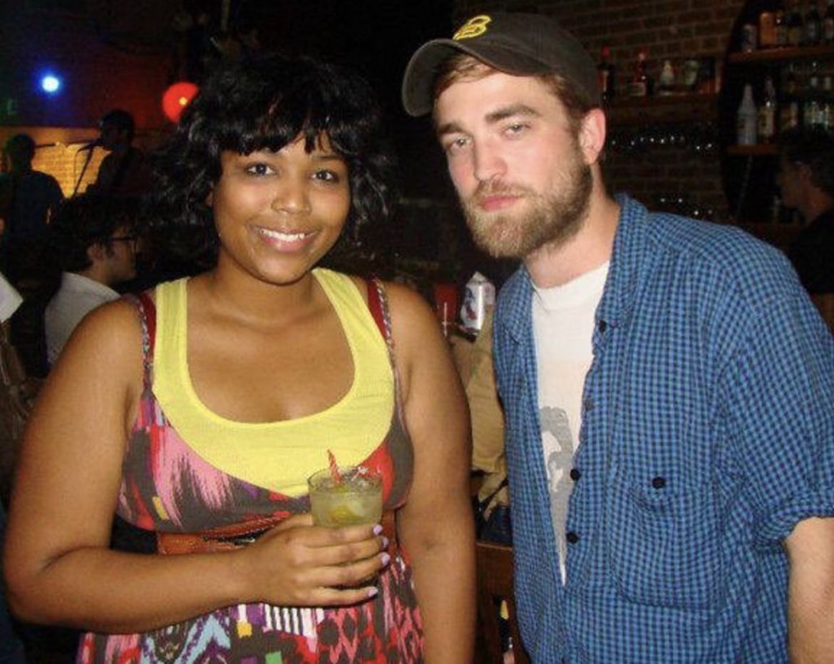 lizzo's tweet image. Happy birthday, Robert Pattinson
