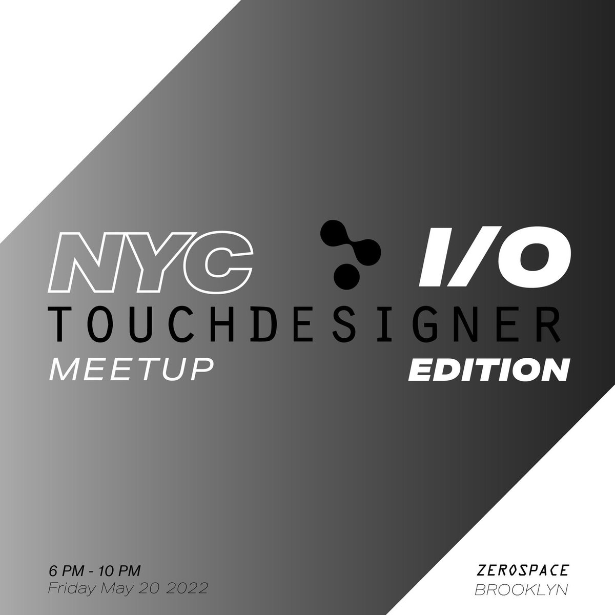 FatBlood's tweet photo. just a heads up to all the video geekery folks
@ZeroSpaceNYC is having a TouchDesigner Meetup
May 20th 6PM-10PM - an introduction to in's &amp; out's of @1null1 - TD aka https://t.co/NLZxTFVNpe

DJ set by @arcadenoise &amp; @nothing_neue 8pm

https://t.co/osM0D737zo https://t.co/qfOfkDE6YW