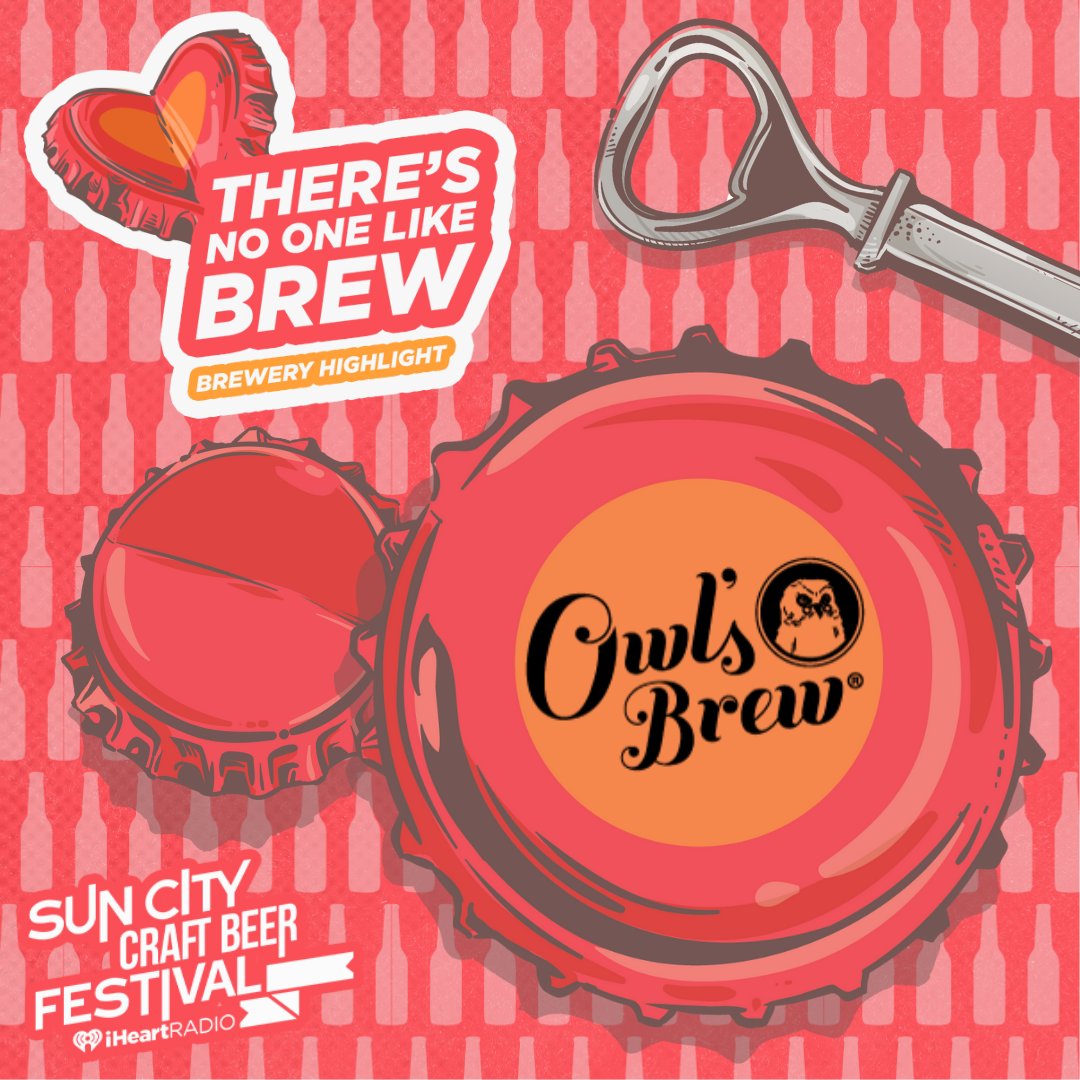 SunCityBeerFest's tweet photo. BREWERY HIGHLIGHTS🍻 

Look out for these great breweries this May 21 and 22 at SCCBF:
Owl's Brew
Real Ale
Saint Arnold Brewing
Samuel Smith

🎟️ G.A. and limited DeadBeach Brewery V.I.P. tickets available on https://t.co/WsB3gwNqXu https://t.co/dVbChj79hY
