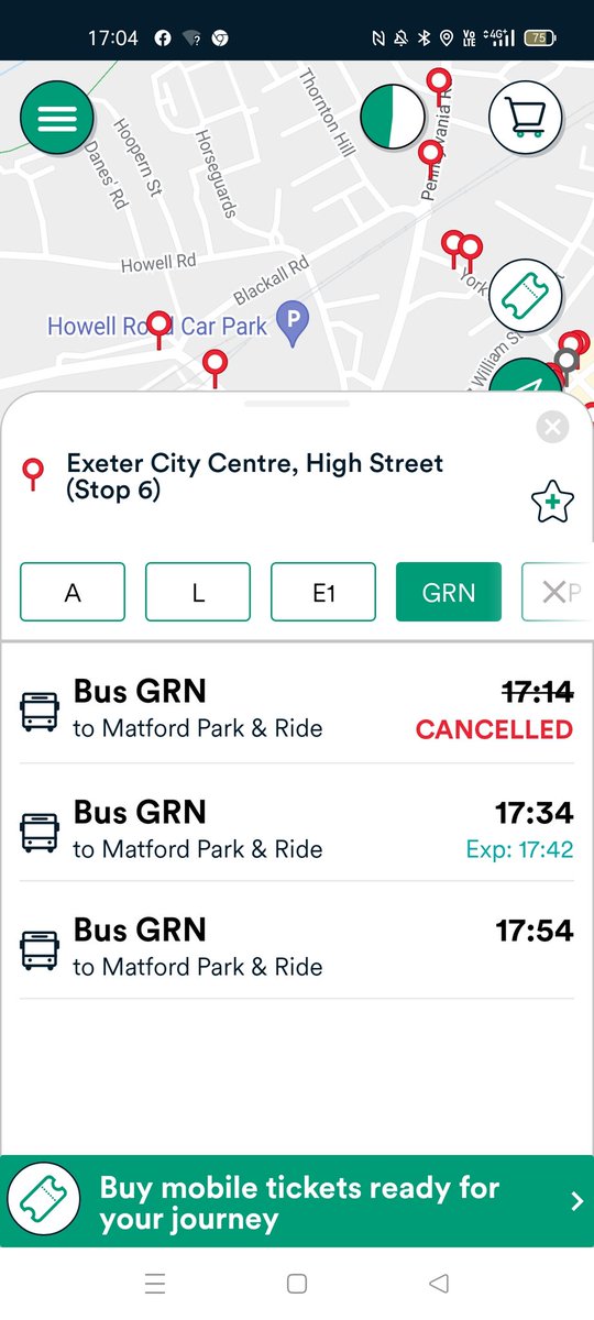 juliafwhite's tweet photo. Thanks @StagecoachSW for cancelling green bus again at peak commuter time. Great end to the week #exeter https://t.co/8Bx41r5IuA