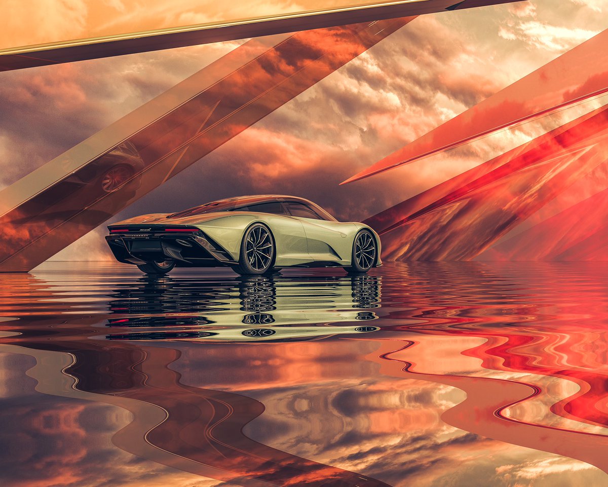 Speedtail in the sky 

#nft #nftcars #cardesign #mclaren #metaverse