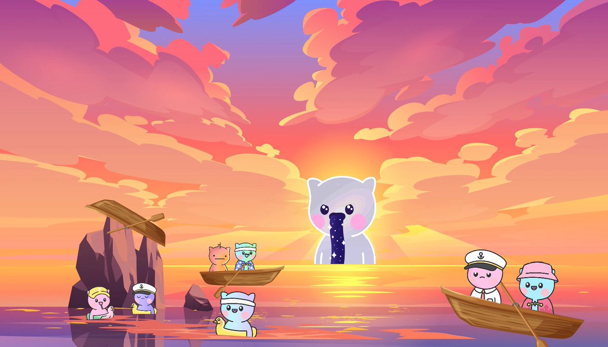 A beautiful sunset in the Mochiverse... 👀

@MoshiMochiNFT #MoshiMochiNFT #opensea