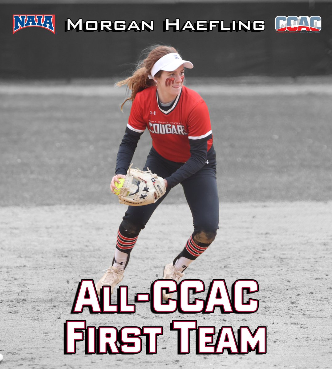 SXUAthletics's tweet photo. Congrats to Morgan Haefling on being named All-CCAC First Team! #GoCougs🐾🥎 #WeAreSXU https://t.co/FZWUb0KlDm