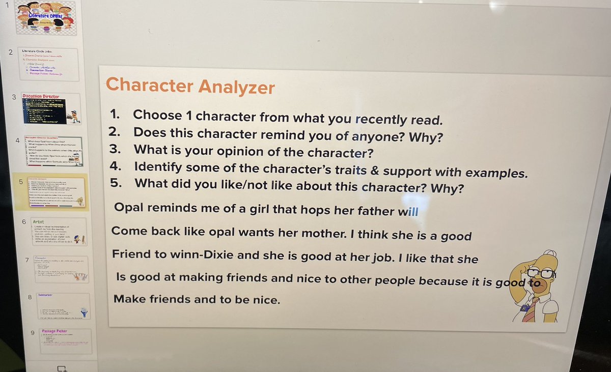 jcsulli77's tweet photo. Student-Directed learning using Literature Circles 📖#BecauseofWinn-Dixie🐶 @ASCD @SENG_Gifted @SIBOD31 @ps50si @KateDiCamillo https://t.co/071BQSVF2L