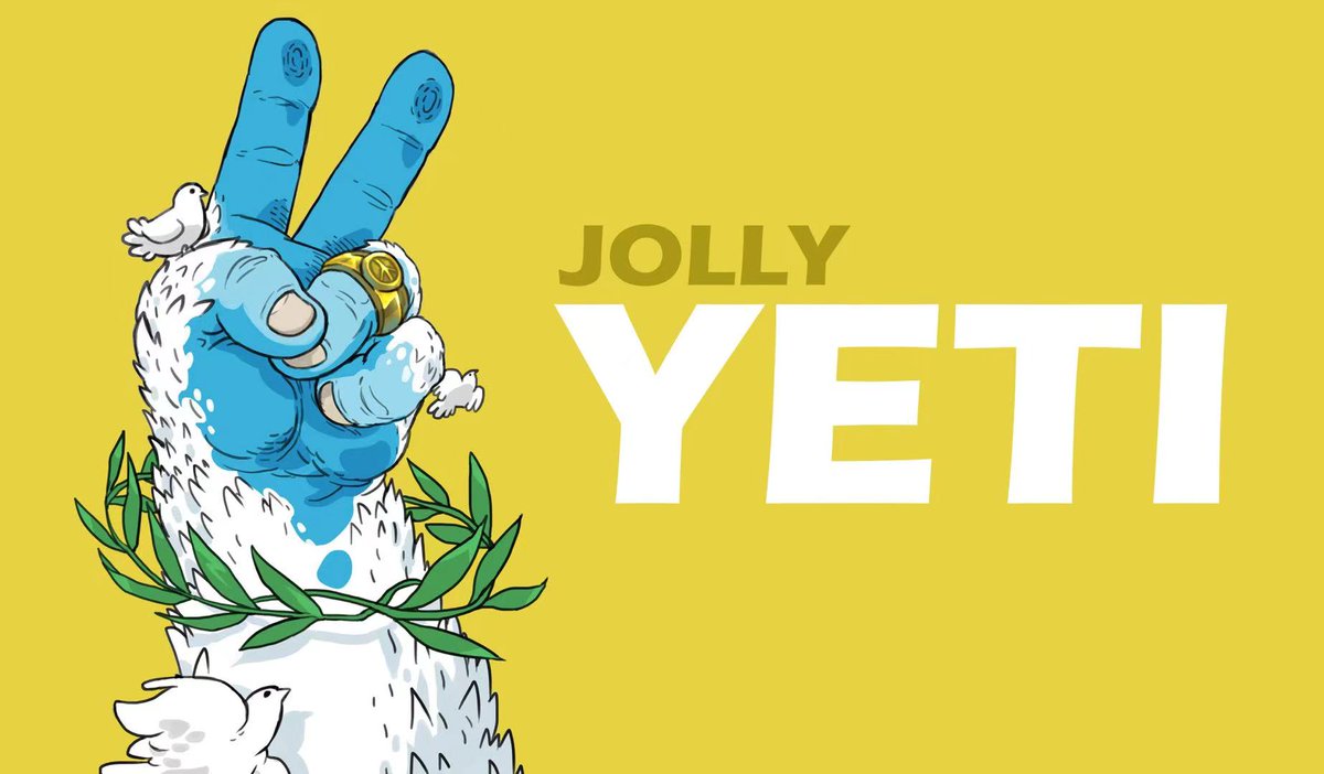 jollyyetinft's tweet photo. Peace✌️
#Yeahti #NewProfilePic #NFTs https://t.co/3Su0OAJwT0