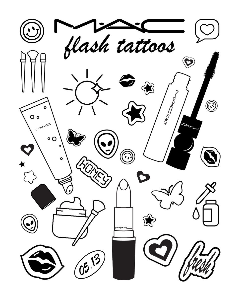 Flash tats or #FridayThe13th didn’t happen 👽🌀. Which one is calling your name? #FlashTattoos