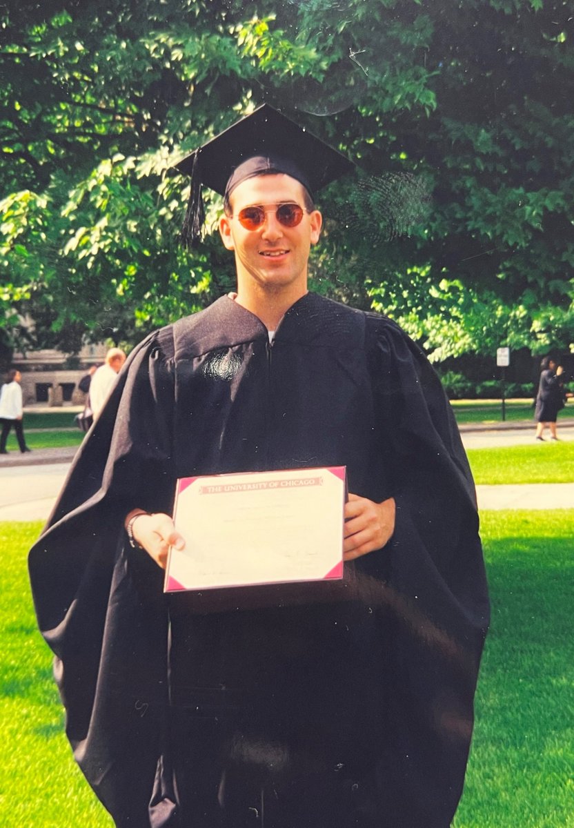 This spring marks the 25th anniversary of my graduation from <a href="/ChicagoBooth/">Chicago Booth</a>. I can’t think of a better time to reflect on lessons learned there that still guide me to this day like the importance of constantly learning &amp; defining your #purpose. #FlashbackFriday