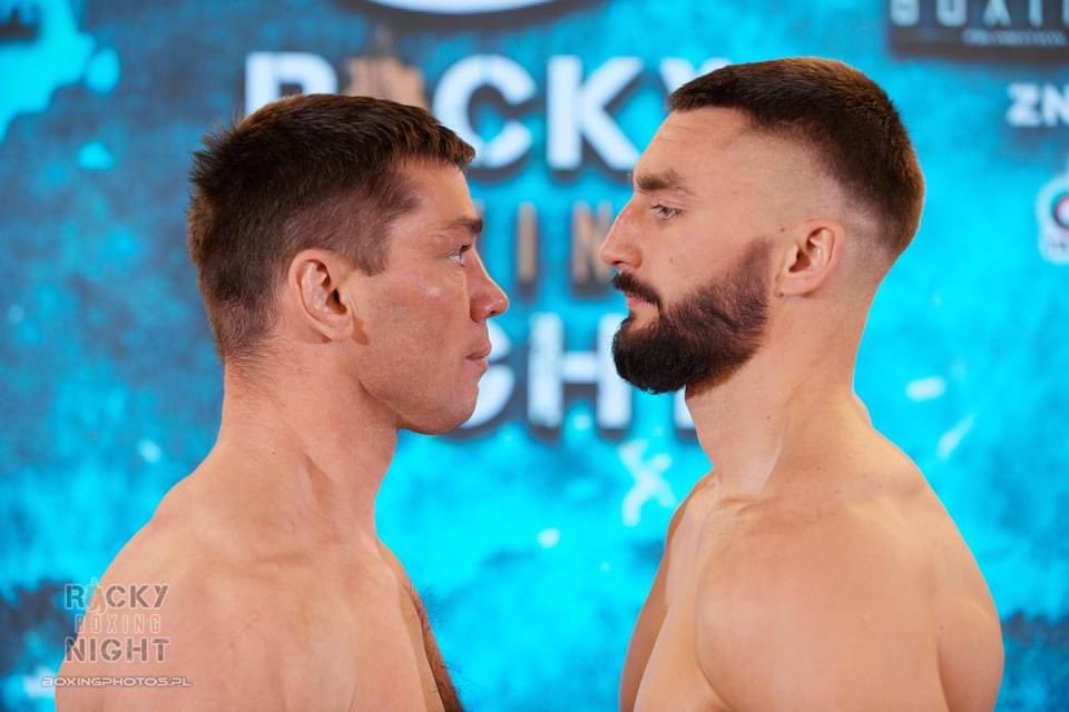 RockyBoxingProm's tweet photo. Kapeo Rocky Boxing Night 13 
BIĆ ALBO NIE BYĆ? - ceremonia ważenia zawodników już za nami. Czekamy już tylko na wielkie grzmoty ‼️
📺 Polsat Sport oraz Super Polsat 
Od godz 18:30 
Będzie się działo ‼️
fot. https://t.co/brNhkFzCGz https://t.co/fuYFePrOEk