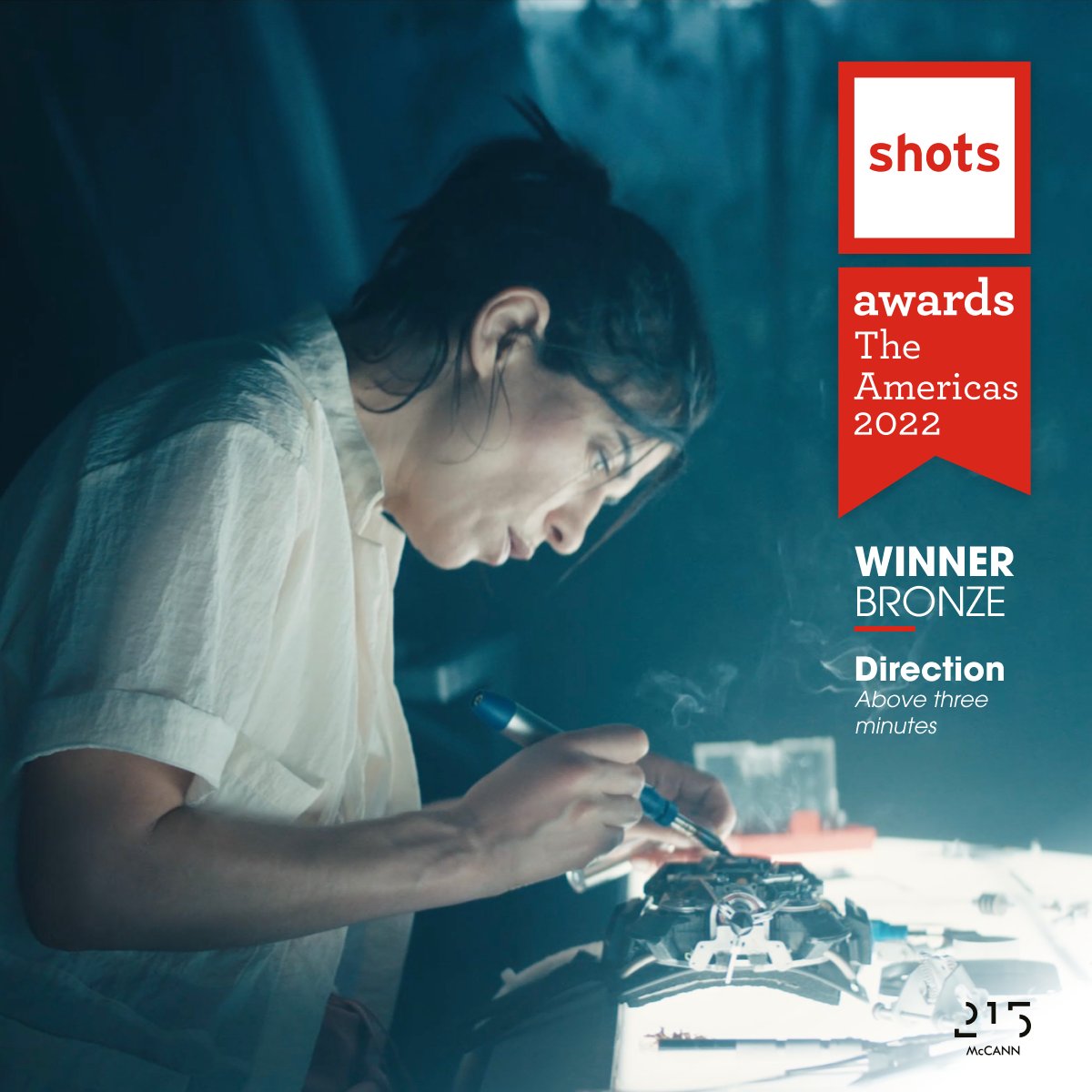 215 McCann (@215mccann) on Twitter photo The Shots Awards recognize the best film craft in the industry so we were thrilled to have 7 shortlists and a Bronze for Direction for the UNSC Archives short Project Magnes. Congrats to all, especially <a href="/WeAreBiscuit/">Biscuit Filmworks</a> and our talented Director, @isaiahseret. The Shots Awards recognize the best film craft in the industry so we were thrilled to have 7 shortlists and a Bronze for Direction for the UNSC Archives short Project Magnes. Congrats to all, especially <a href="/WeAreBiscuit/">Biscuit Filmworks</a> and our talented Director, @isaiahseret.