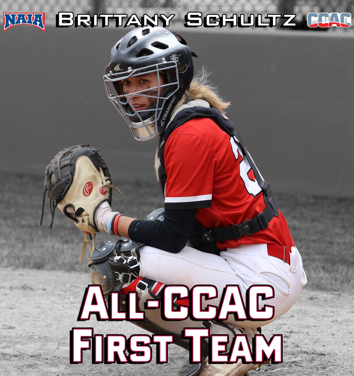 SXUAthletics's tweet photo. Congrats to Brittany Schultz on being named the CCAC Player of the Year! #GoCougs🐾🥎 #WeAreSXU https://t.co/vAFNRKdQMl