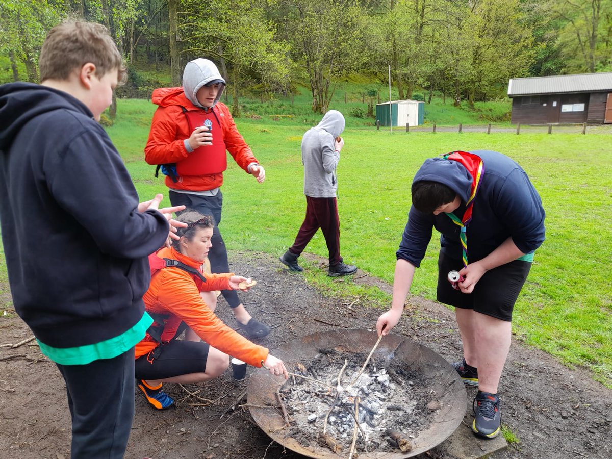 1st Rionnagan had a fantastic day @stirlingscouts Invertrossachs Scout Center today ⚜🌟 Scouting is for all ! @11thBofA @scouts @ScoutsScotland Thank you Jo for organising and Kenny @PolarJuniors for an amazing outdoor learning day 🌍💚 @ESInclusionTeam @EdScotLfS