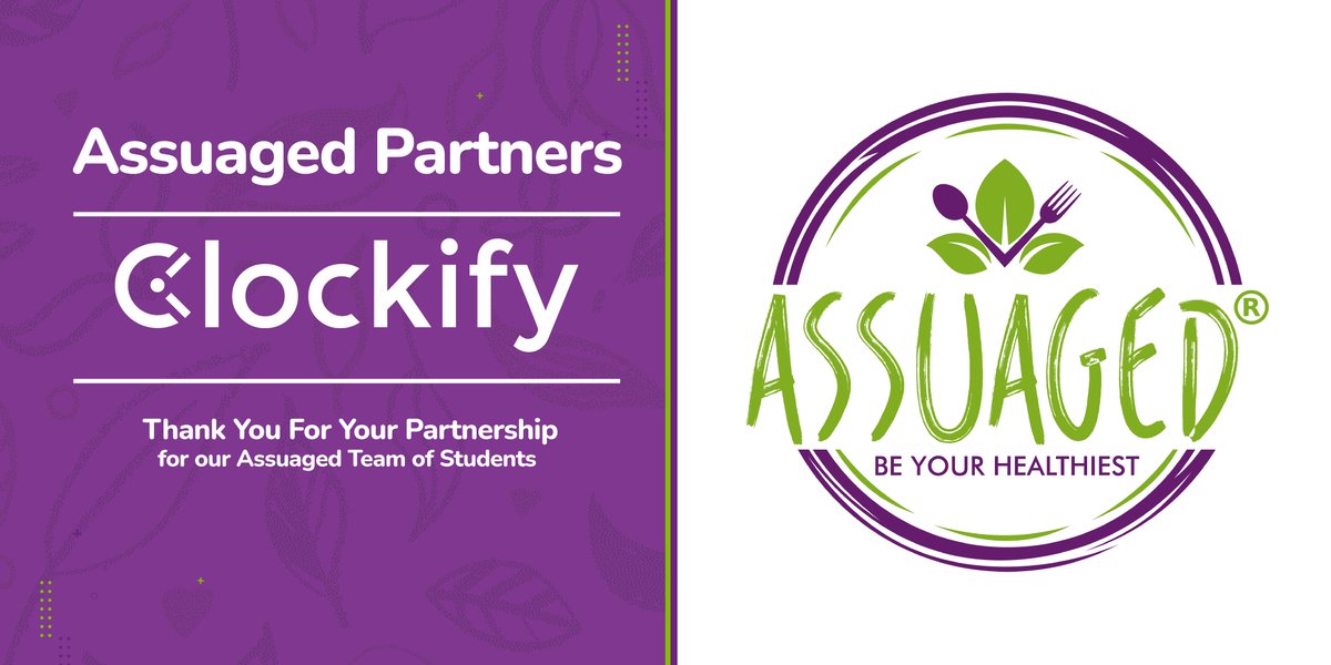 AssuagedApp's tweet image. @Clockify the most popular #freetimetracker for teams. Time tracking #software used by millions with Unlimited users and free forever.  hubs.li/Q01b0JNw0

#assuaged #vegan #plantbased #publichealth #beyourhealthiest #wellness #lifestyle