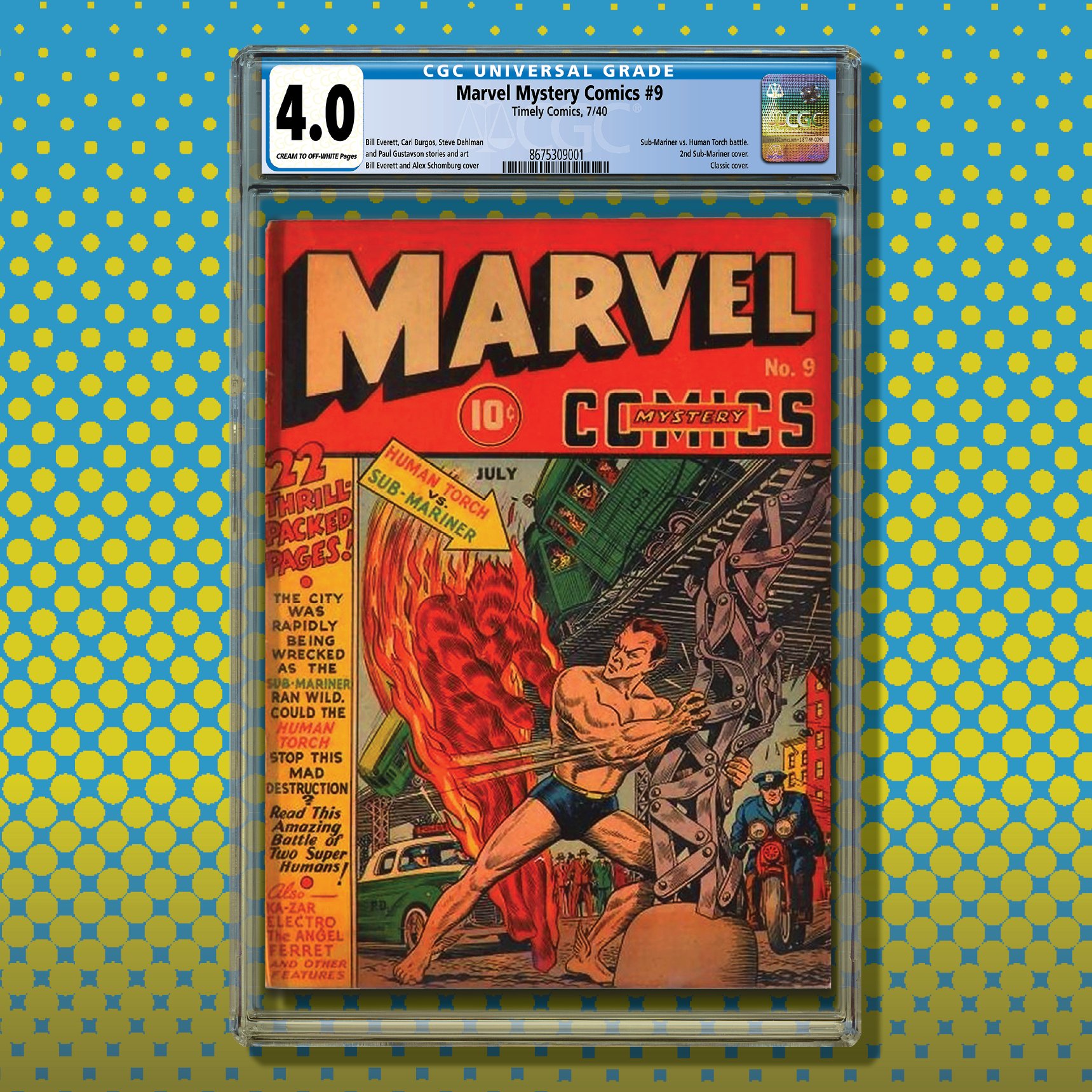 CGC Comics on Twitter "One of the most classic Golden Age comics can