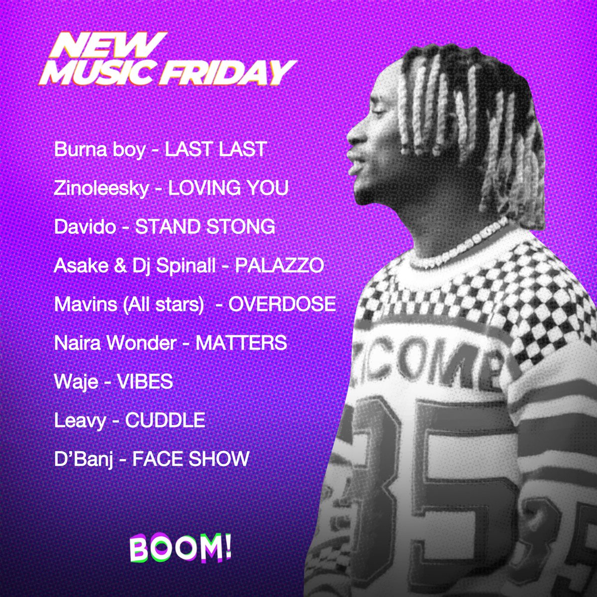 boomcurator's tweet photo. #NewMusicFriday #NewMusic #Trending https://t.co/rkvyhGlLac