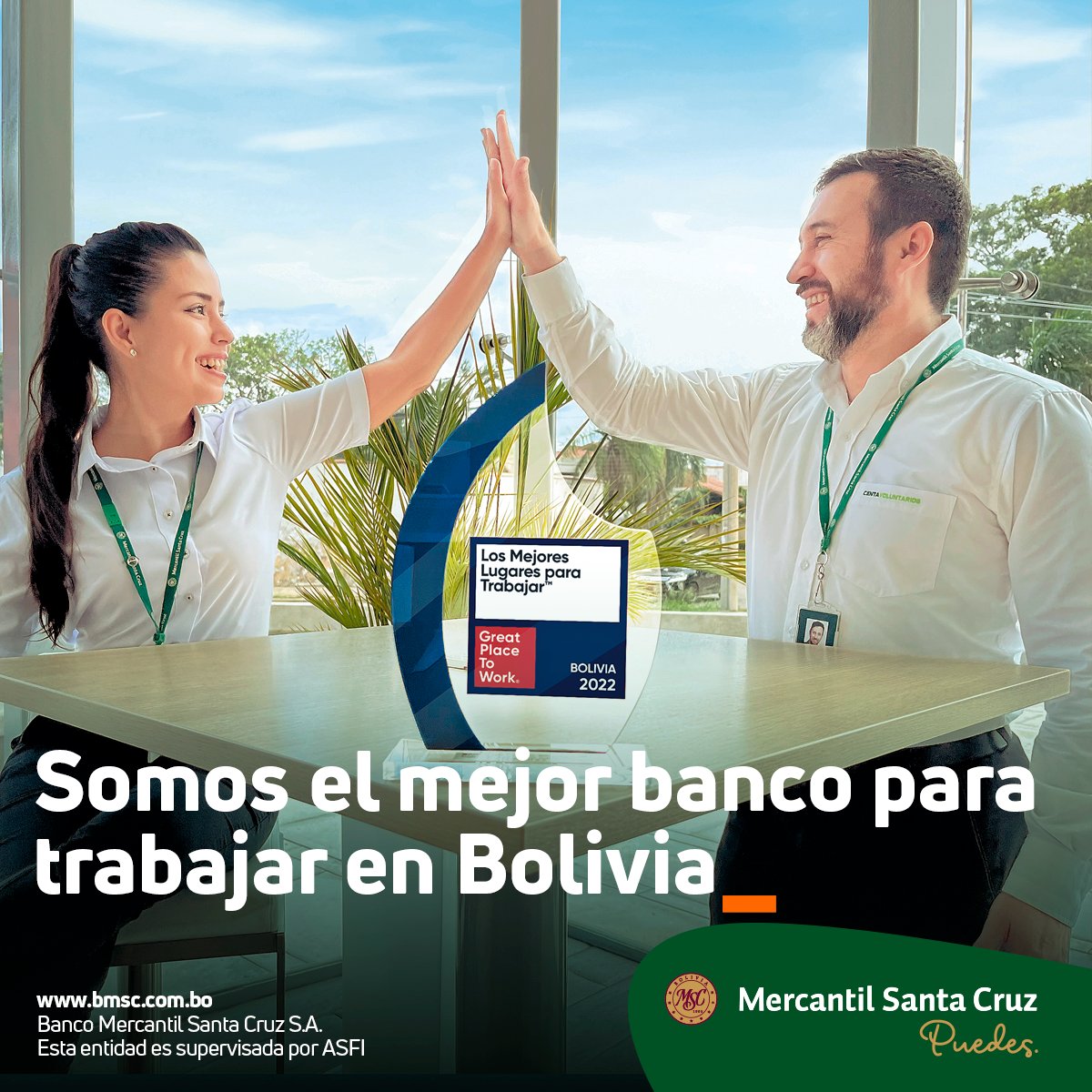 Banco Mercantil Santa Cruz S.A. tweet media