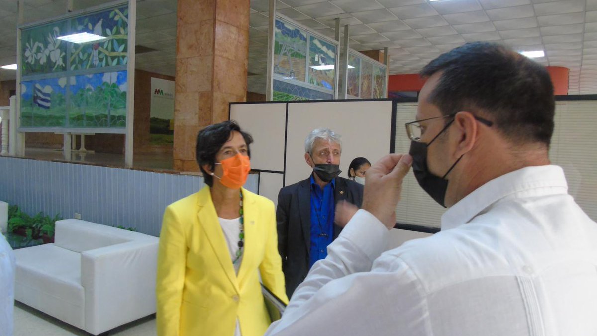 LuisMonteroMus1's tweet photo. Examinan vínculos Programa Mundial de Alimentos y Ministerio de la Agricultura de Cuba https://t.co/oOq7q9n6Rk #AgriculturaCubana @OrlandoDazRodr1 https://t.co/AFKW8XJMRN