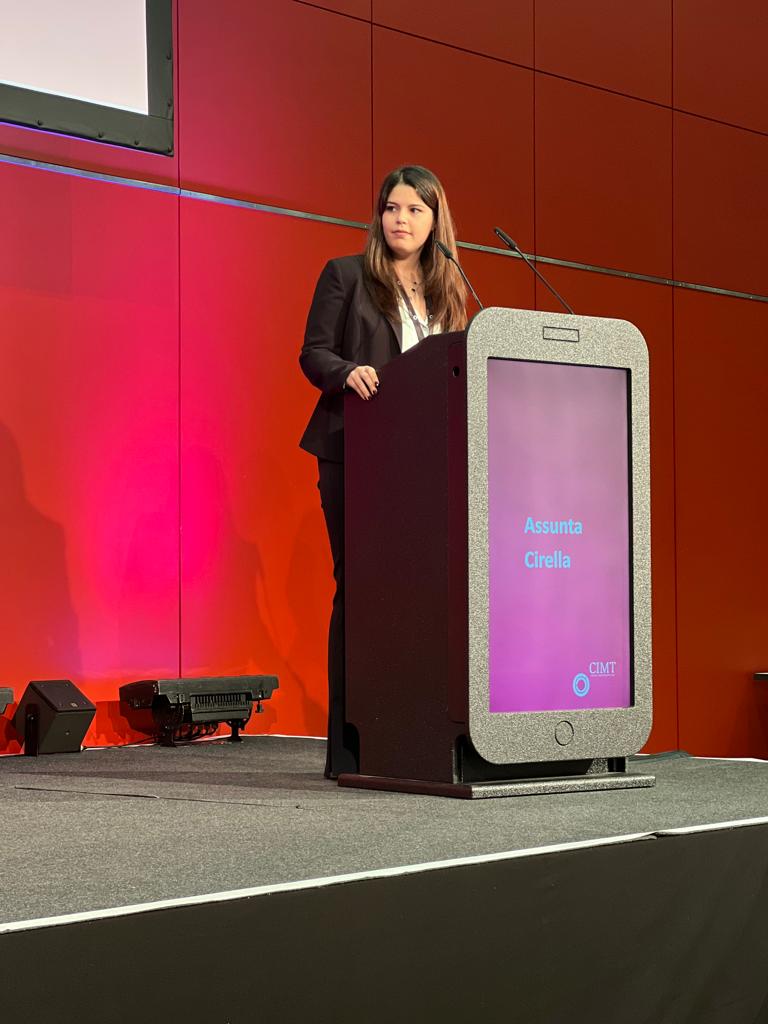 CirellaAssunta's tweet photo. So grateful and honoured for having had the opportunity to hold an oral presentation in "Improving immunity" short-talk session at @C_IMT. Thanks to the organizers for such an amazing conference!

#CIMT2022 #CancerImmunotherapy #mRNA https://t.co/6y6jVaZkBm