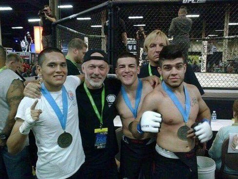 ShortyTorresMMA's tweet photo. #FBF 2014- My OG team with coach @schirmer_bob and teammates @carlows25 and @chepemachinegun becoming and winning the first ever @IMMAFed world championships for Team USA #WeAreChampions #HistoryBooks #🥇 #TeamUSA #CombatDo We Can, We Will, Together, We Are, #TeamShorty https://t.co/1BRUFIt2yL