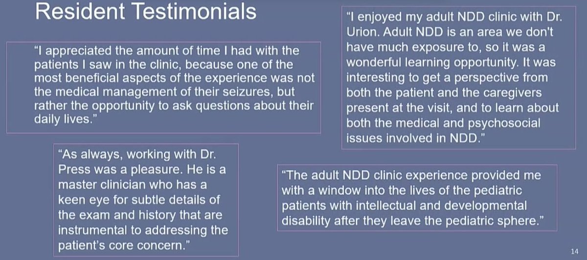 doctordobro_'s tweet photo. So proud of the progress Dr. Julia Frueh has made with the Adult #NDD Clinic at @BostonChildrens @BCHNeuroRes and @bethisraellahey. Child AND ADULT neurology residents have integrated adult neurodevelopmental clinical experiences as part of the curriculum. 🥳 #INSAR22 https://t.co/0CdkrhY7AR