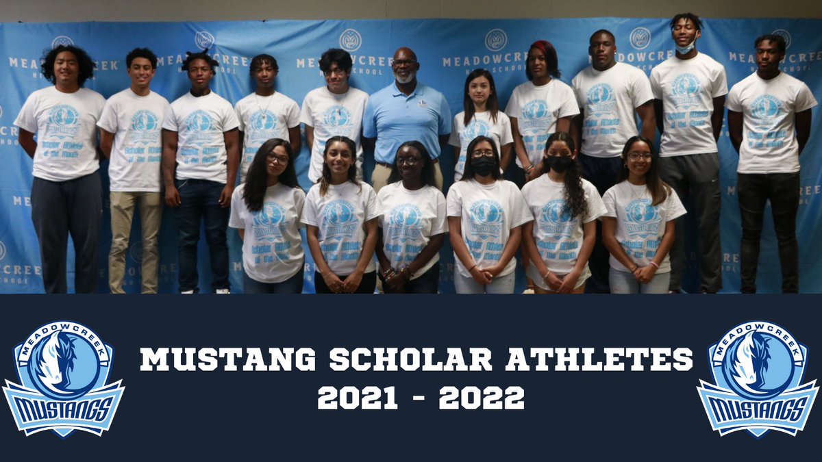 Congratulations to our 2021-2022 Mustang Scholar Athletes @MeadowcreekHigh @kulusa1