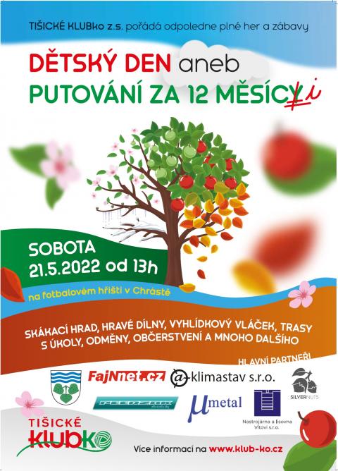 vyletyzabava's tweet photo. V sobotu 21. 5. 2022 od 13 h na fotbalovém hřišti v Chrástě na vás čeká spousta zábavy a zážitků. Projížďka vyhlídkovým vláčkem, barevná pěna, trasa s úkoly do přírody v okolí a odměny, tvořivé dílny, skákací hrad, bumperbally, malování na obličej a nejen to... https://t.co/hHZgd4pK0T