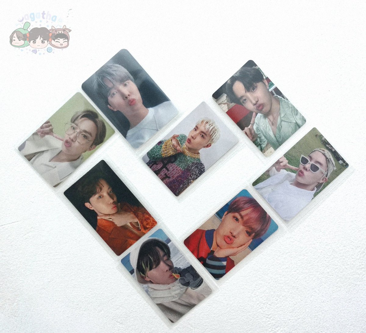 kokonatss's tweet photo. — finally joining this trend with hoseok pout photocards :D https://t.co/r68QRxKRiF