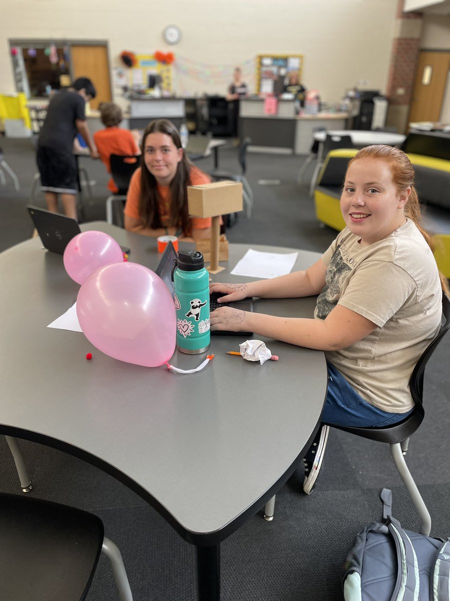 Library_ACMS's tweet image. What better way to show the world! 7th graders built a 3D model to represent their geography learning.