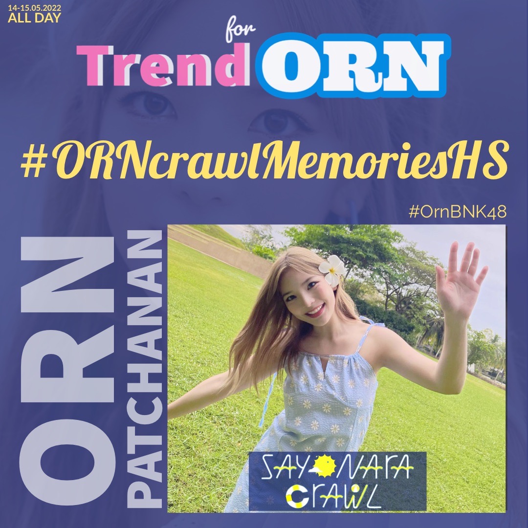 Trend For ORN #SayonaraCrawlTH tweet media