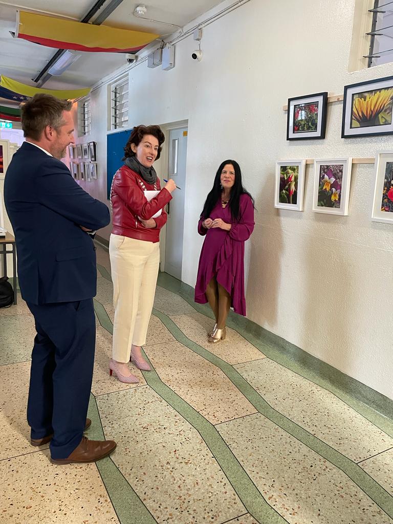 DeerparkCBS's tweet photo. Our TY photography expo opened by the Mayor of the County of Cork, Cllr Gillian Coughlan,with guests Cllr. Sean Martin, Michael Delargey &amp; @mickfinn01.Organised by former @astiunion President Ms. Piggott- showcases the #talents &amp; #creativity of our TY students #cork #photography https://t.co/VnYw8EFOYd