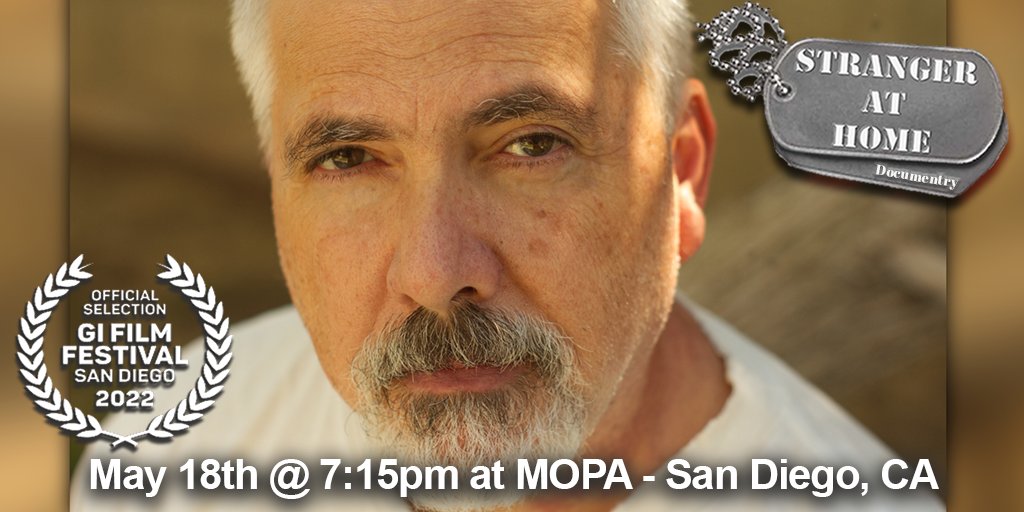 _StrangerAtHome's tweet image. War causes physical and mental injuries. It’s time to treat both equally. Join documentary director Luis Remesar and the cast of STRANGER AT HOME at the G.I. Film Festival on May 18th! For tix and screening info: ow.ly/qMb550J35CJ