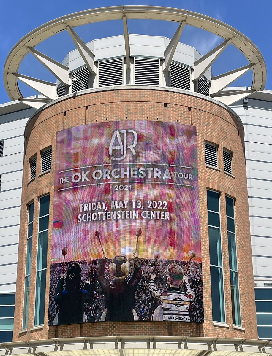 _TheArenaGuy's tweet photo. TONIGHT! @AJRBrothers and their #TheOKOrchestraTour at The Schottenstein Center! Excited for this great concert! https://t.co/cCnGIu5VtP