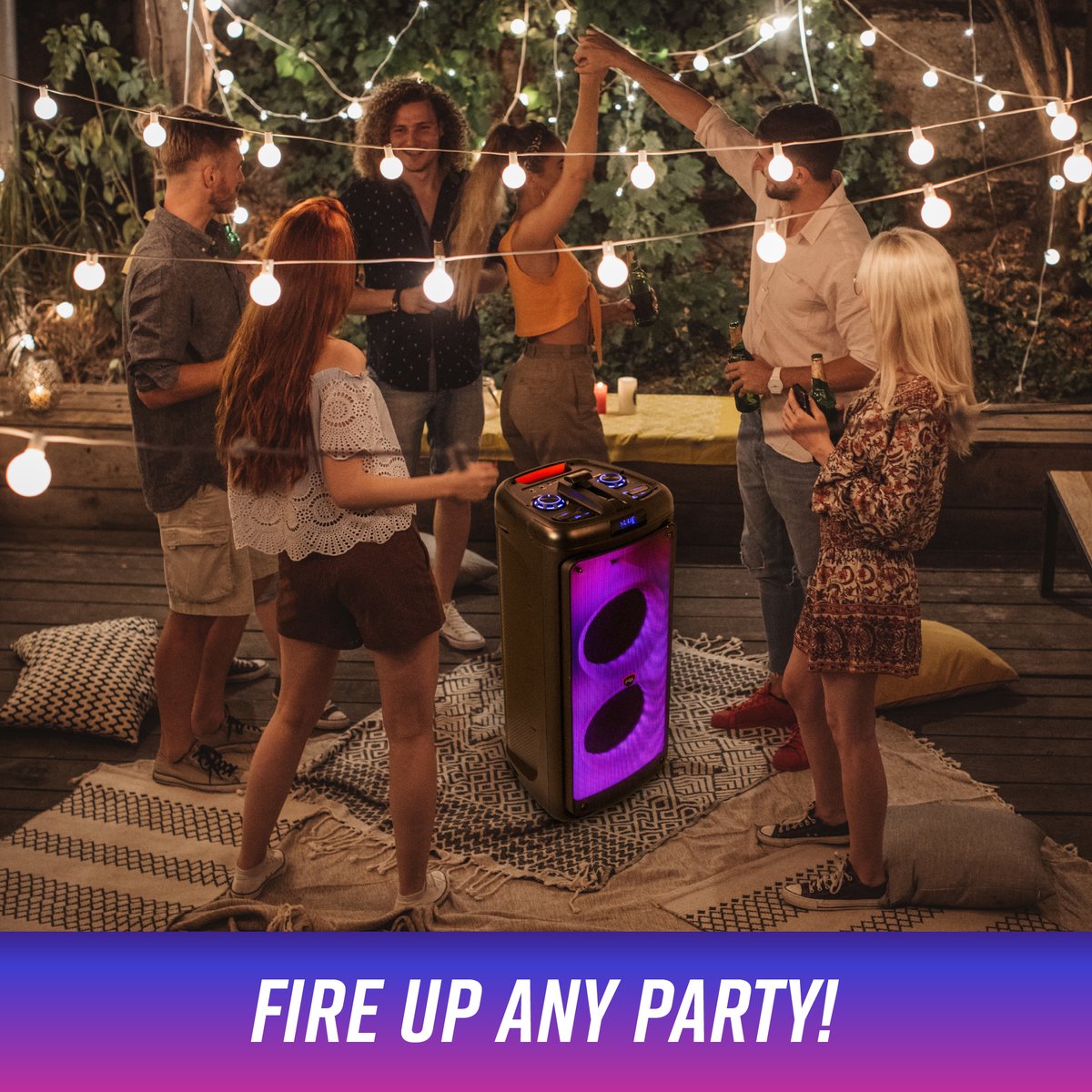 IHIPUSA's tweet photo. Fire up any party with the portable power of iHip LED light speaker 
https://t.co/LLSsbdHCGj
#speaker #party #fund #TGIF #indoorspeaker #outdoorspeaker #Bluetooth https://t.co/tL8qHrt5mt