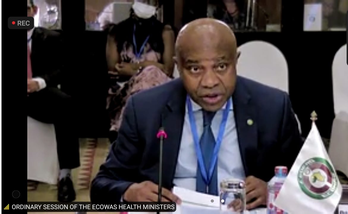 Ecowas_cdc's tweet image. The work at @ecowas_cedeao @OoasWaho AHM continues and @sokolo12  DG of @OoasWaho shared the WAHO Annual Report 2021 and the summary review of 4 years of management.

@gouvbenin @mohgovgh @Gouvci @MohGambia @mohgovgh @anss_guinee @MSP_Niger @Fmohnigeria @santegouv_sn @MSPS_Togo