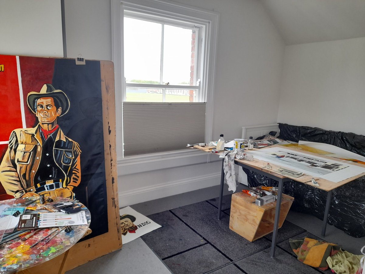 CommonGroundDub's tweet photo. A sneak peak. Open studio tomorrow with #PatCurran in the Lodge 1 to 2pm at #GoldenbridgeCemetery as part of @CultureDateD8. @K_I_Network @CityPartnership @DublinFoodCoop @RichBarracks https://t.co/qpLJoZFtyV