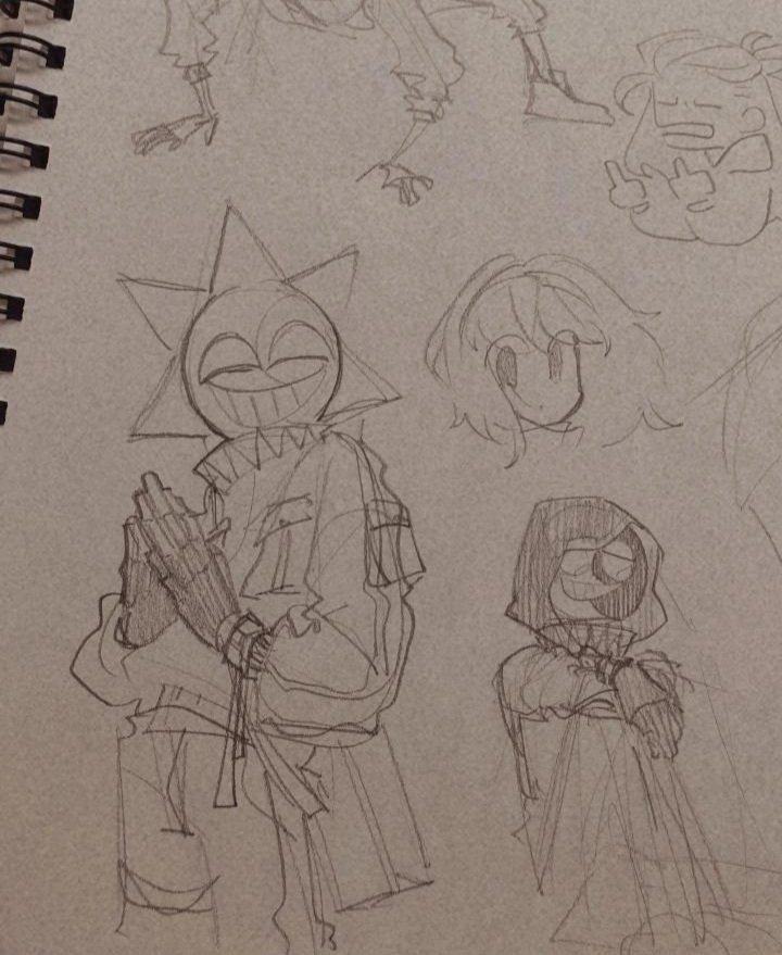 ChlorenW's tweet photo. Old sketches :3 https://t.co/XWcCYWkRpY