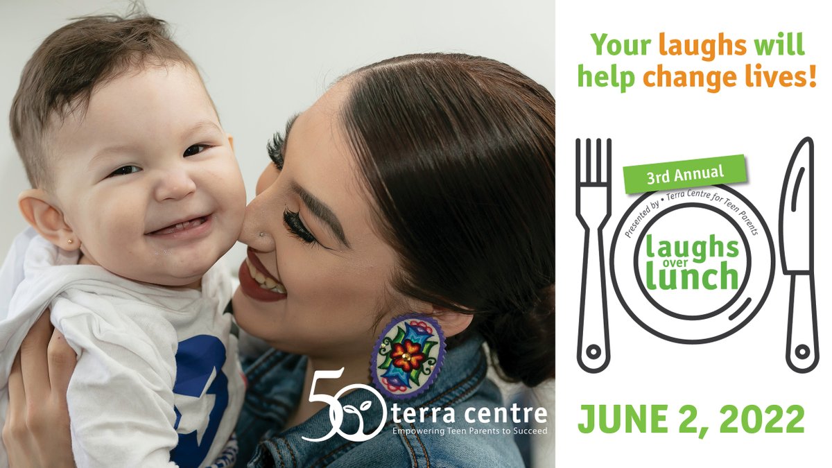 We need your laughter! The funds raised at LOL will help ensure we can continue to provide life-changing services to teen parent families. Get tix today! terracentre.ca/lol/ #yeg #yegevent #yegfamily