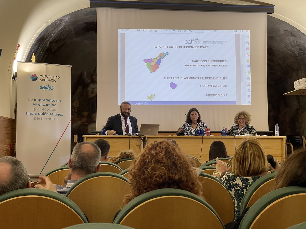 Mesa Redonda con <a href="/JonayRios/">Jonay Ríos Torres</a> <a href="/francoahinoa/">Ahinoa Franco</a> y Monica San Emeterio sobre Asistencia Jurídica Gratuita en Territorio Ministerio y en otras CCAA con competencias transferidas