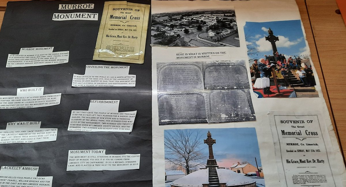 Mr O'Dwyer's 2nd year students showcased their work in their Classroom Based Assessment today. Well done on all your hard work. Lots of skills gained and lots of interesting information discovered through research. #thepastinmyplace <a href="/JctHistory/">JCT History</a> #excellence #keyskills <a href="/history_NC/">Ms Mc's History</a>