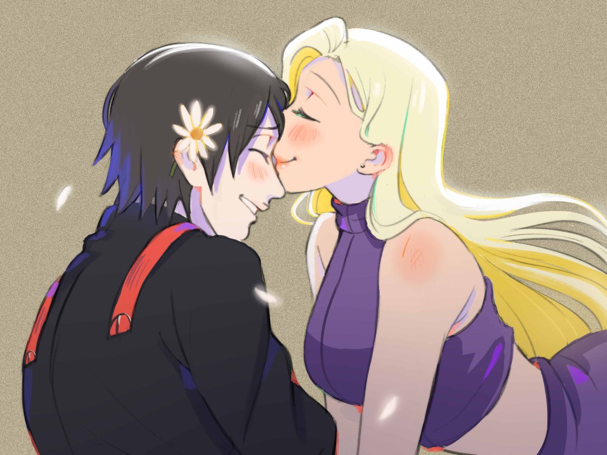 monday_mint's tweet photo. a kiss on forehead https://t.co/JRxbOB6X4E