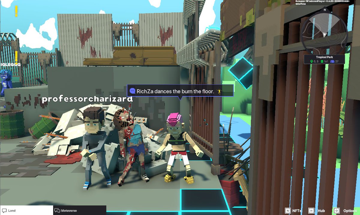 ChainarinRich's tweet photo. @TheSandboxGame Never fear Zombies !! https://t.co/aJYNILsQgK