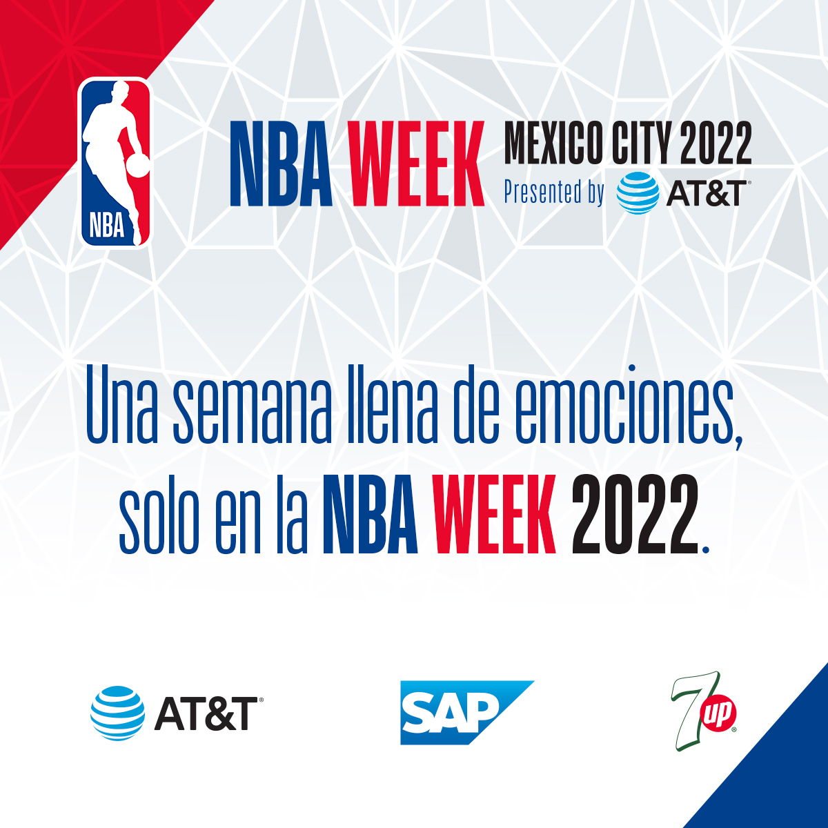 NBAMEX's tweet photo. ¿Estás listo para semana más emocionante del año? 🤔
¡#NBAMexicoWeek regresa muy pronto! 😎
https://t.co/Efv1qAhgHY
#NBA75. https://t.co/L3pDZnE5j7