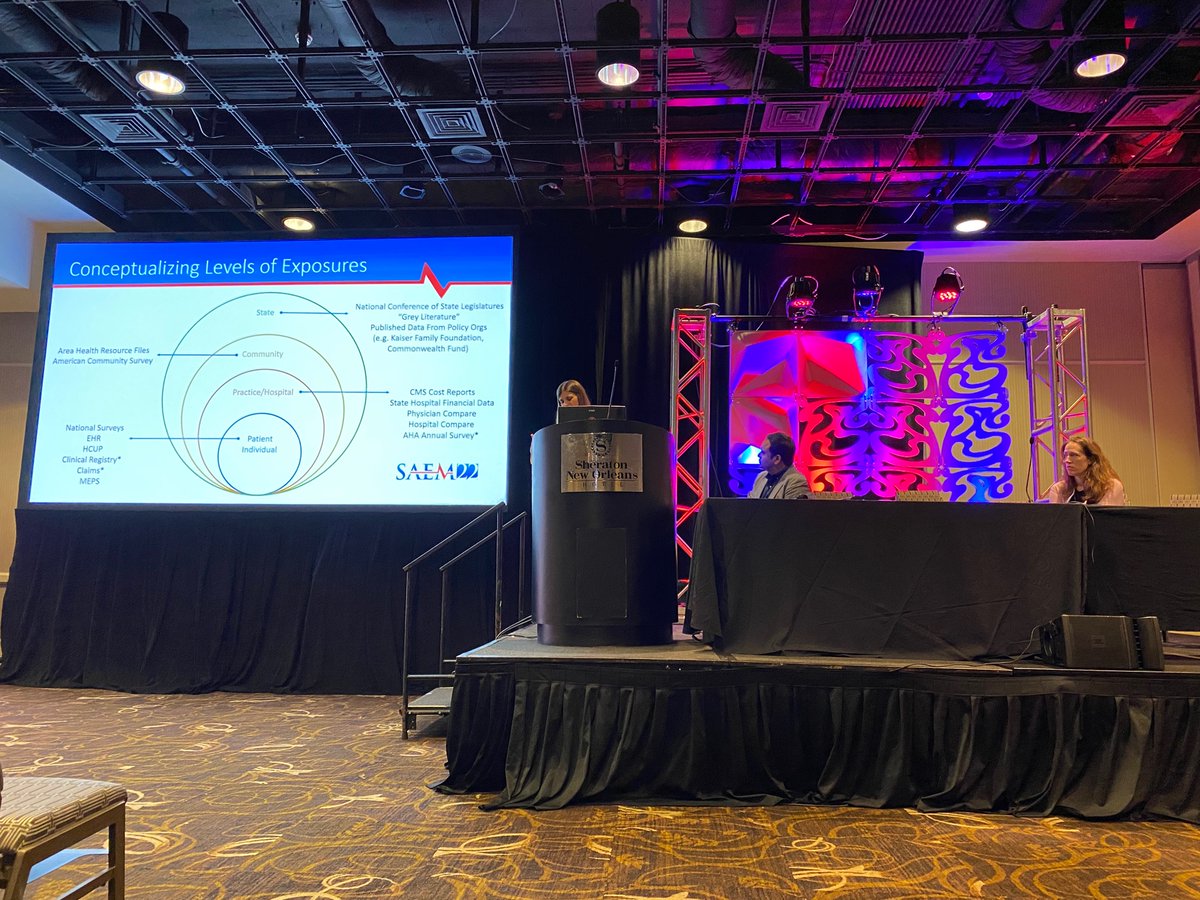 kit_delgadoMD's tweet photo. Great #SAEM22 didactic on innovation in data sources and methods for emergency care health services and policy research by @LauraBurke20 @AustinKilaru  and @asabbati1. Let’s make this a consensus conference! https://t.co/NFSHCBL9rq