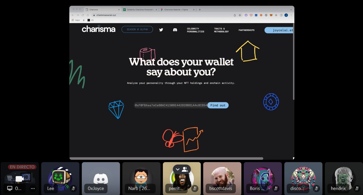 PDog355's tweet image. [NOW]

If you are a dev on @developer_dao run to
 # developers-voice to watch @Charisma_Social presentation!