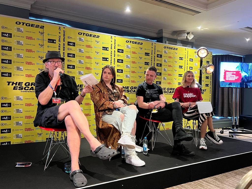 Music Support (@musicsupport_uk) on Twitter photo A great end to #mentalhealthawarenessweek by hosting our <a href="/thegreatescape/">The Great Escape</a> panel. HUGE thanks to the amazing <a href="/ChinchillaMusic/">CHINCHILLA</a> & <a href="/NotSaintsUK/">Not Saints</a> for sharing their experiences & to the festival for having us as their partner charity, helping us to raise funds & awareness #TGE22 A great end to #mentalhealthawarenessweek by hosting our <a href="/thegreatescape/">The Great Escape</a> panel. HUGE thanks to the amazing <a href="/ChinchillaMusic/">CHINCHILLA</a> & <a href="/NotSaintsUK/">Not Saints</a> for sharing their experiences & to the festival for having us as their partner charity, helping us to raise funds & awareness #TGE22