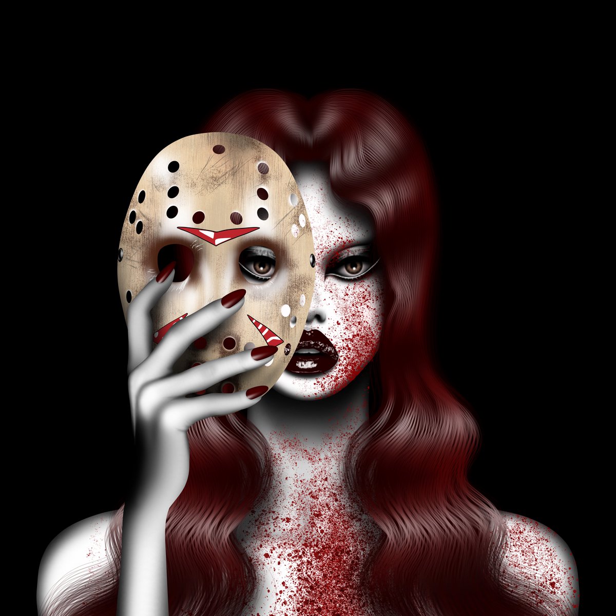 ACOLLECTIFS_NFT's tweet photo. Exclusive creation for Friday 13th 🔪
0.005ETH @opensea 

#Friday the 13th #NFTCommuntiy #Happy Friday the 13th #Good Friday #FridayVibes #NFTCommuntiy #NFTProject #nftart #NFTartist #NFTdrop 

https://t.co/w1lM0d7LPC https://t.co/DEwkWGksmG