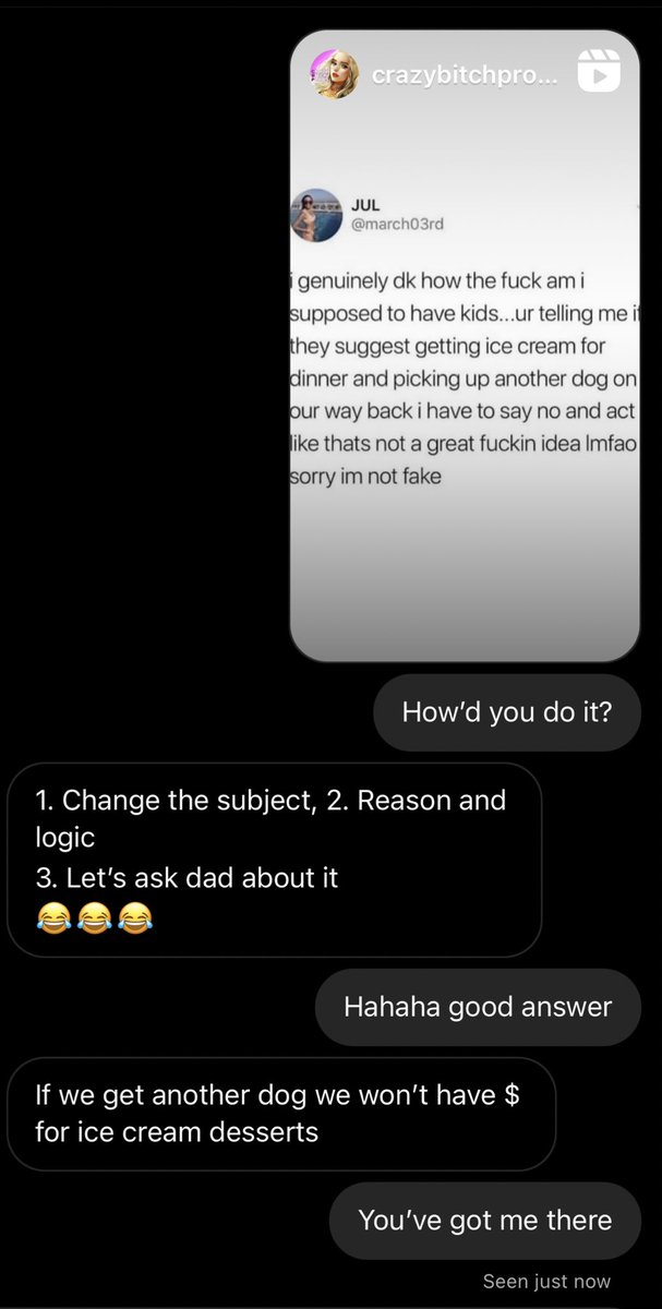 BK_Thunder_'s tweet photo. She’s got a point…😂#motherisalwaysright https://t.co/WK9RAzDn0Y
