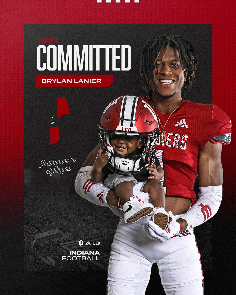 @IndianaFootball = Home .. 1000% committed!! No More Talking, Lets Work!! 🥷 #GodSon