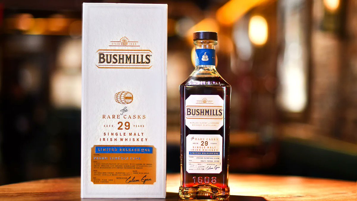 Bushmills adds a 29 year old PX-finished single malt to its Rare Cask collection, Chicken Cock releases a rum-finished rye with more on the way, Brad Paisley's American Highway Reserve drops it's second batch, plus more new whiskies from this week: https://t.co/cXuMEsRU8Z https://t.co/ykmlooawYz