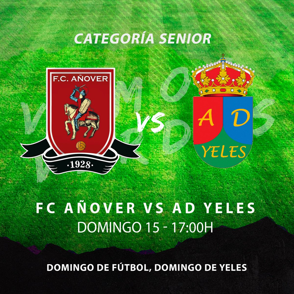 adyeles's tweet photo. Este finde nos vamos a Añover a luchar por los 3 puntos 💪🏻
#ADYeles https://t.co/a54NbVAKxh